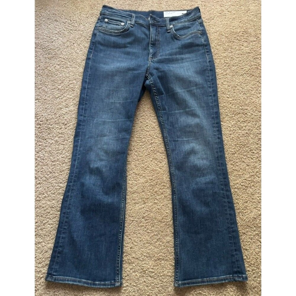 Rag & Bone Peyton Mid Rise Ankle Bootcut Jeans Size 27